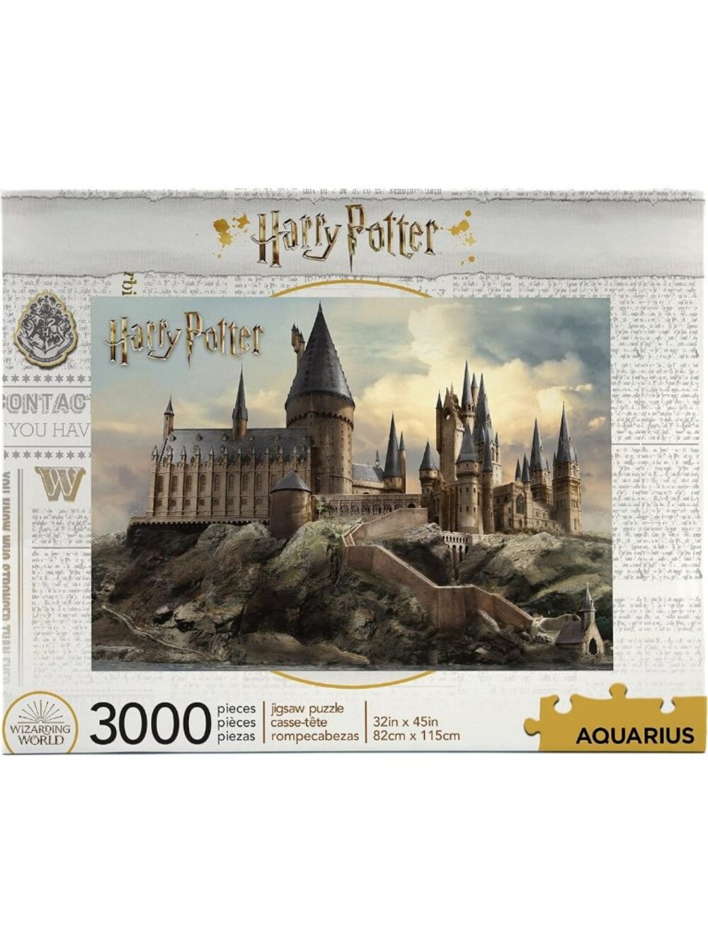 3000-Piece Hogwarts Castle Jigsaw Puzzle - Wizard Movie Collectible Gift for